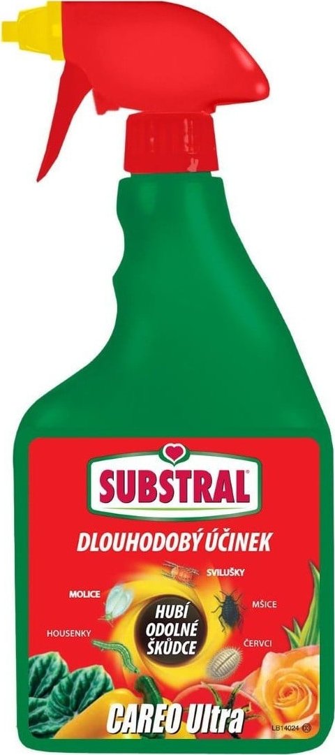 Postřik proti škůdcům - Substral Careo Ultra - ochrana rostlin - 750 ml