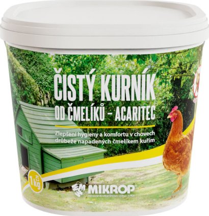Agrofortel Čistý kurník od čmelíků - ACARITEC, koncentrát 1 kg - pro hubení čmelíků