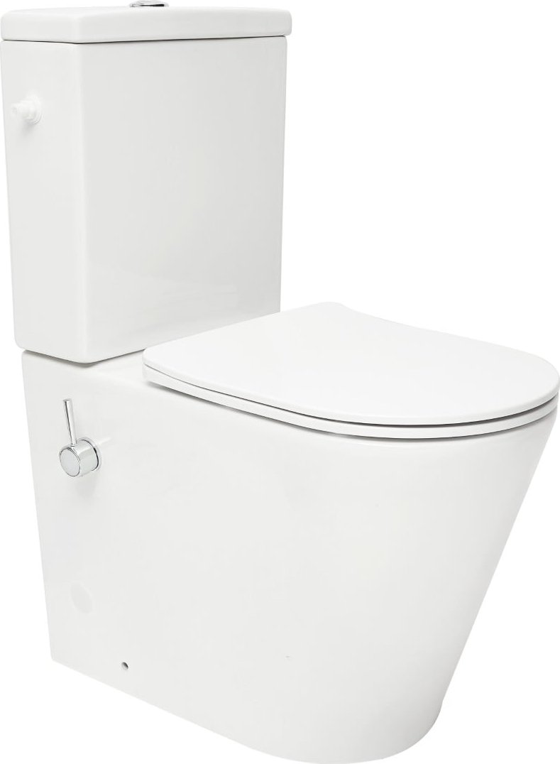 WC s bidetem kombinovaný SAT Brevis vario odpad SATBRE36BFC - SATBRE36BFC