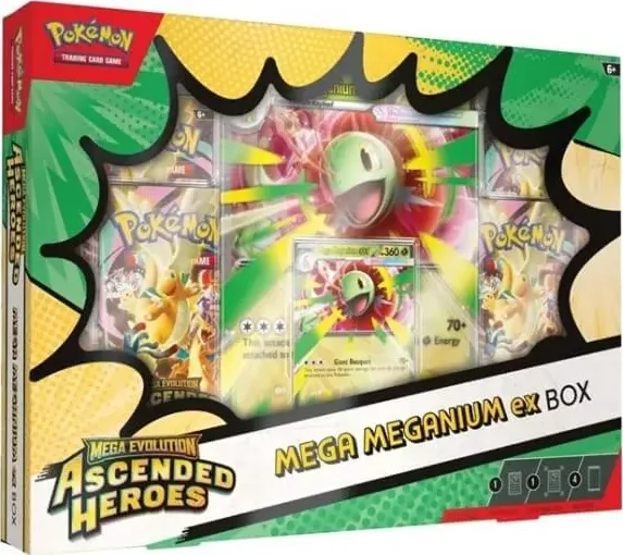 Pokémon Company Pokémon TCG: Mega Evolution - Ascended Heroes ex Box - Mega Meganium