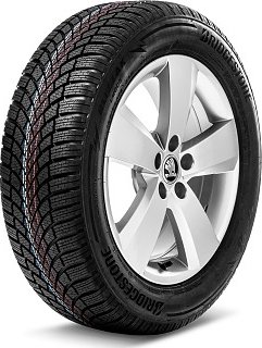 Škoda Scala/Kamiq: Zimní kompletní kolo Bridgestone 16" Velikost: Pravá strana