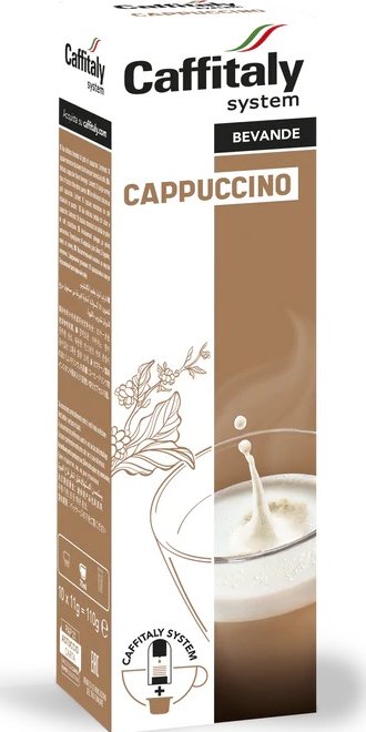 Kapsle Cappuccino Caffitaly - káva s mlékem do Tchibo Cafissimo a Caffitaly 10ks