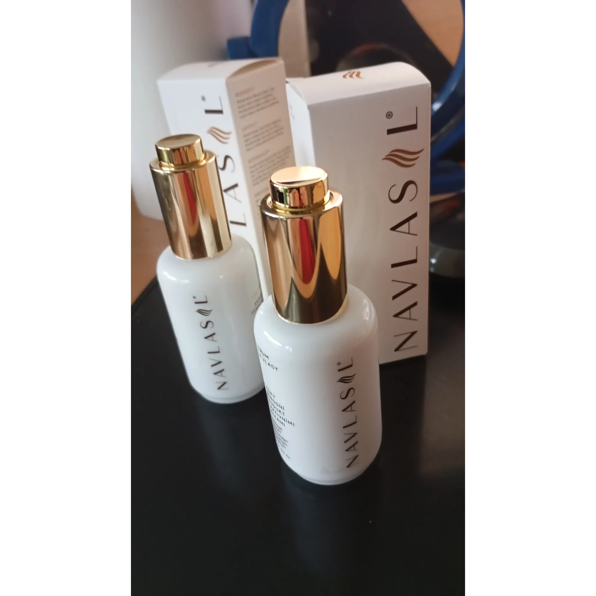 Fotografie 3 - Vlasová regenerace Navlasil Sérum proti vypadávání vlasů a šedivění 50 ml