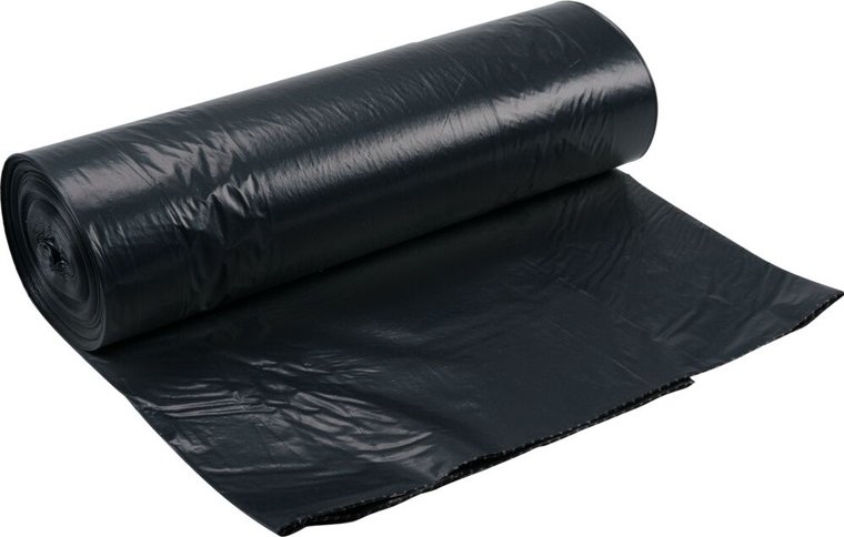 Pytle LDPE na odpad 240 l černé typ 60 124 x 151 cm (10 ks)