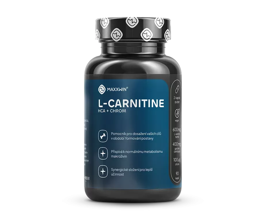 L-CARNITINE + HCA + CHROM 90 kapslí