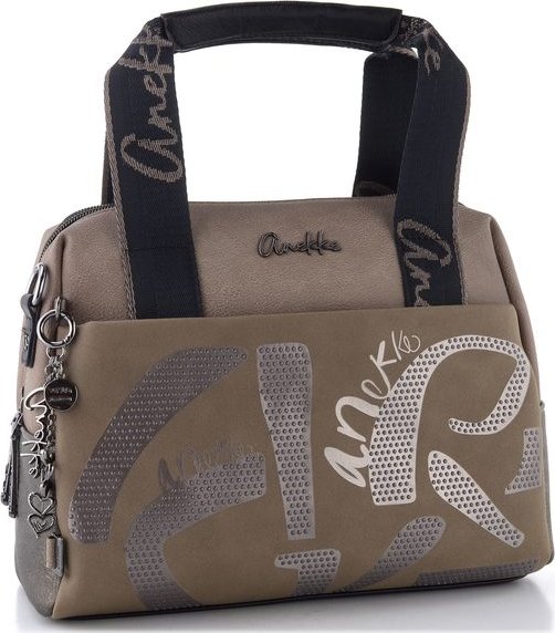 Anekke střední taupe/černá kabelka 43631-177 | P707821