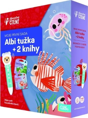 Elektronická Albi tužka 1.5 Moje první sada + 2 miniknihy