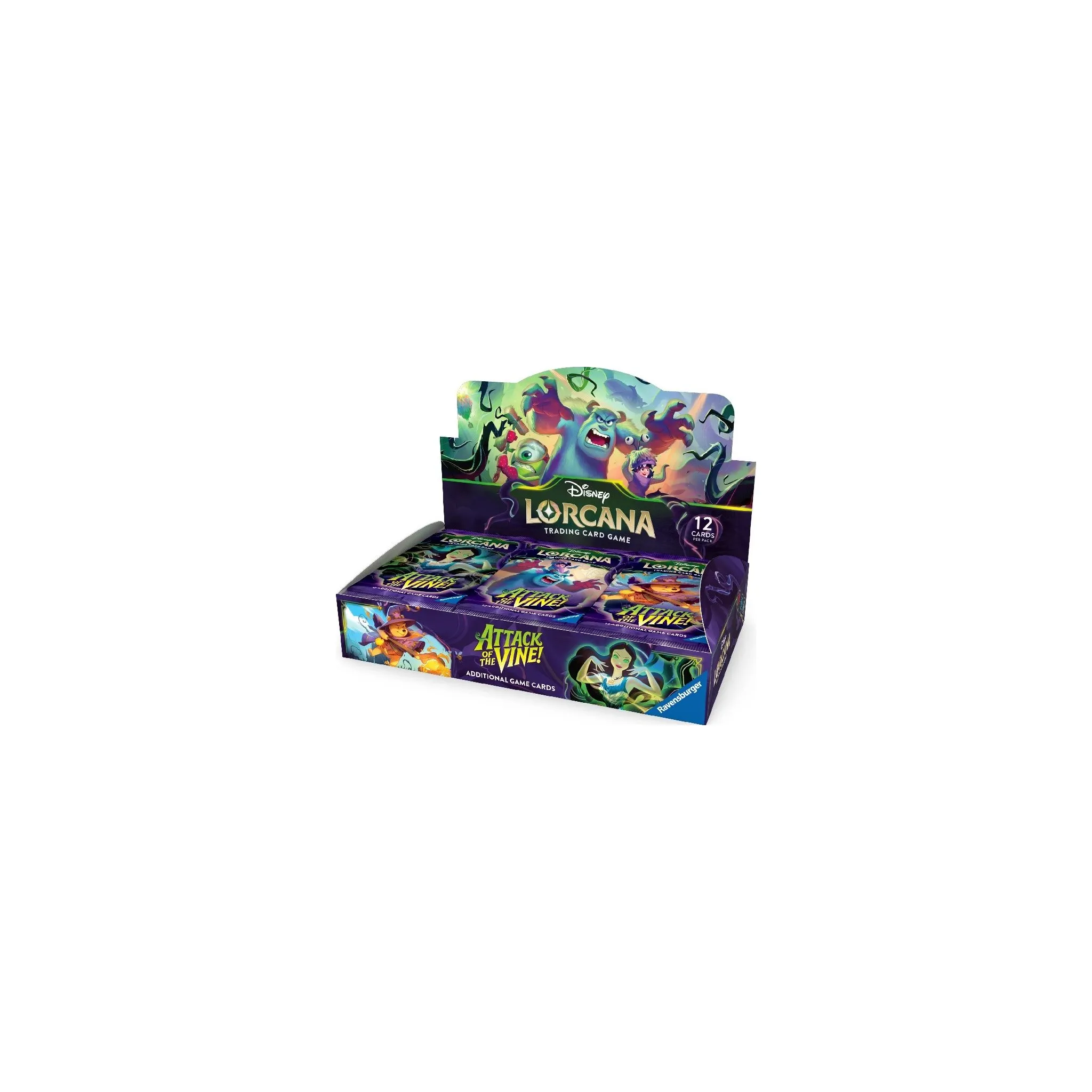 Fotografie 1 - Sběratelská karetní hra Ravensburger Disney Lorcana Attack of the Vine Booster Box