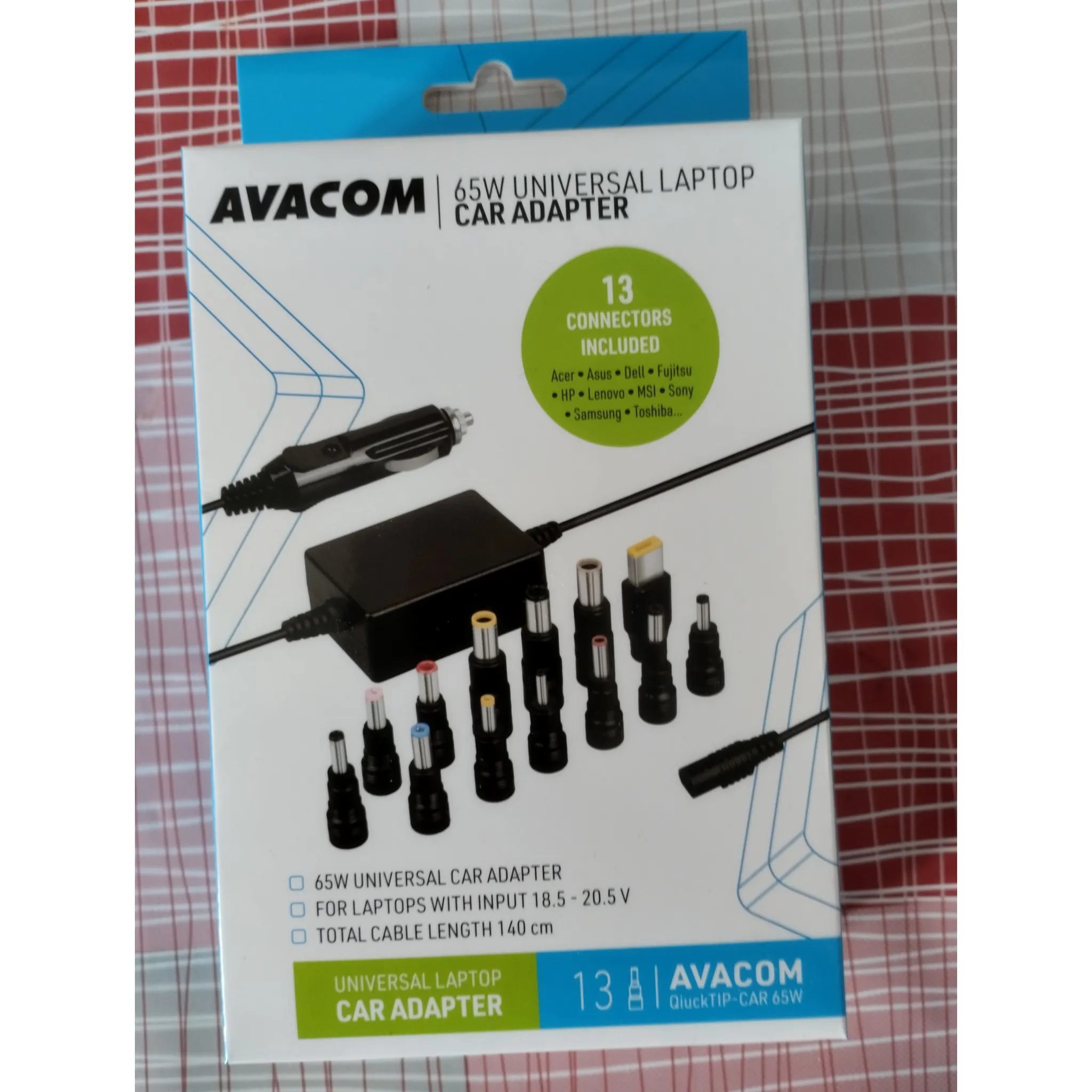 Fotografie 2 - Adaptér k notebooku Avacom QuickTIP-CAR