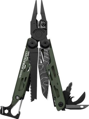 Leatherman SIGNAL - multifunkční nástroj Barva: Green Topo