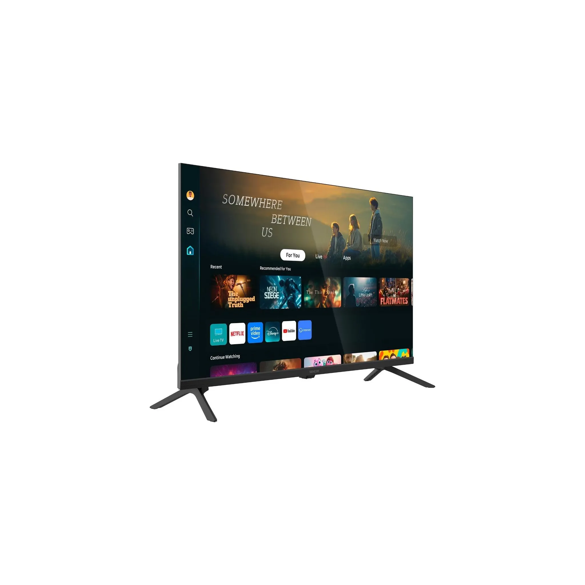 Fotografie 2 - Televizor Sencor 32" QLED (SLE 32TQH760B)