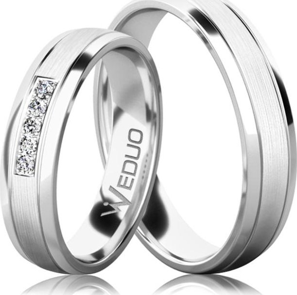 Luxur Snubní prsteny WeDuo Blaine DUO 5 AL 6