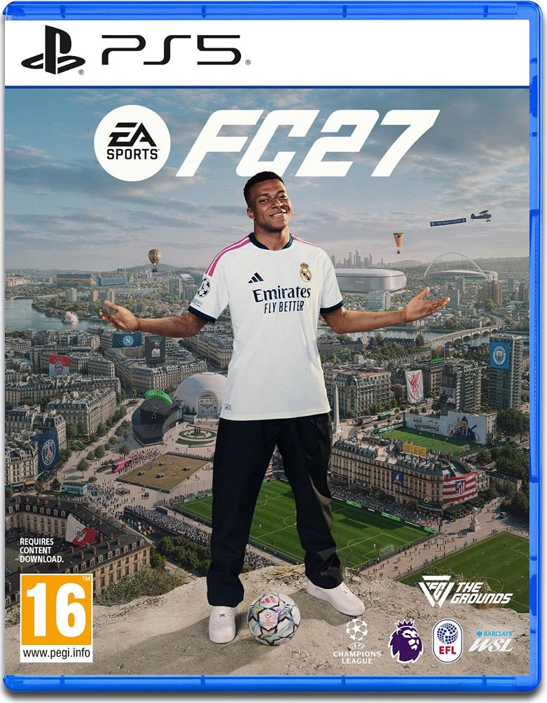 EA Sports FC 27 PS5 CZ - předobjednávka (EA Sports FC 27 hra na Playstation 5 s českými titulky - předobjednávka (vychází 25.09.2026))