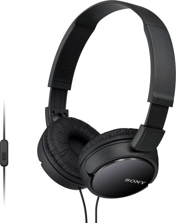 Sony MDR-ZX110AP, černá sluchátka