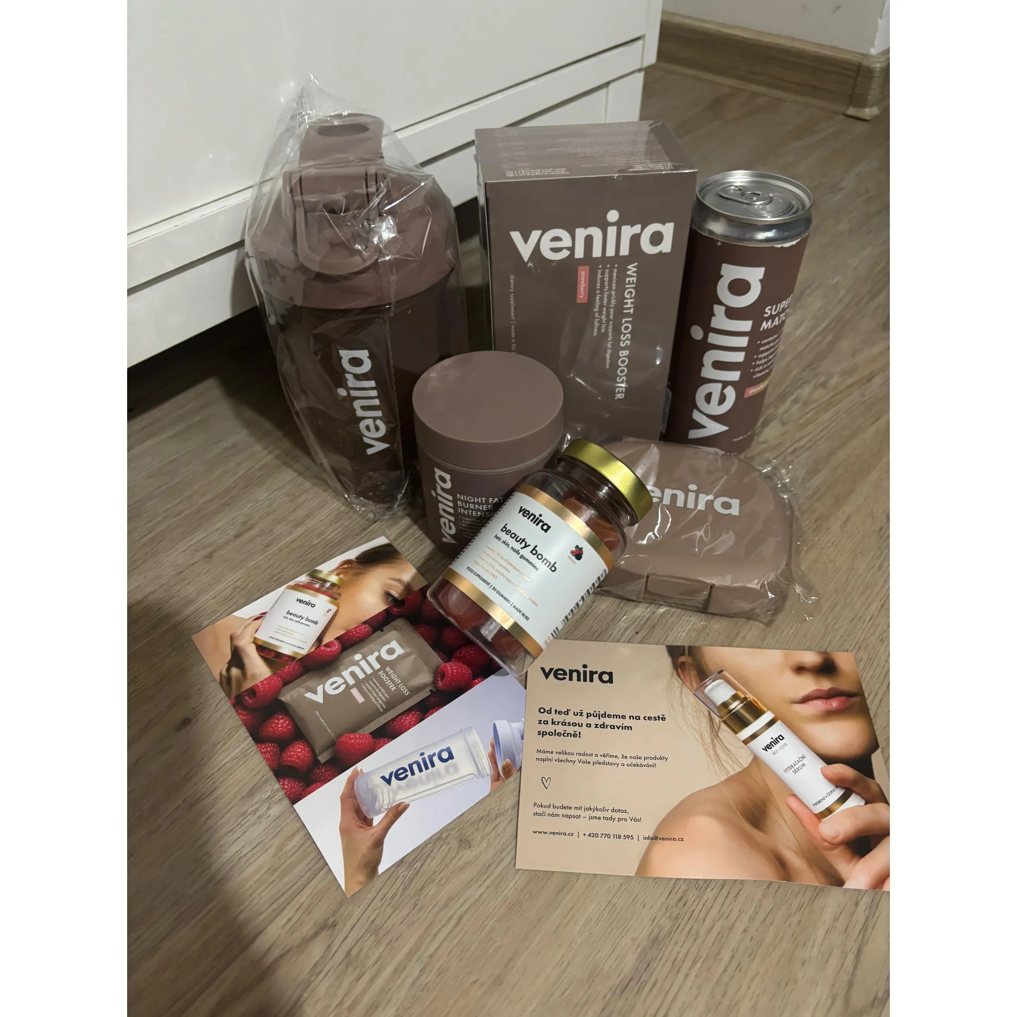 Fotografie 8 -  VENIRA Hubnoucí kúra jahoda 120 g 30 sáčků
