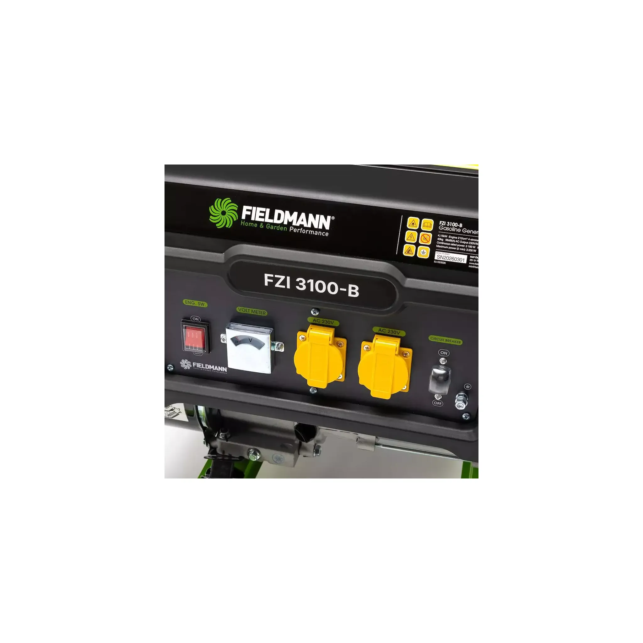 Fotografie 7 - Elektrocentrála Fieldmann FZI 3100-B