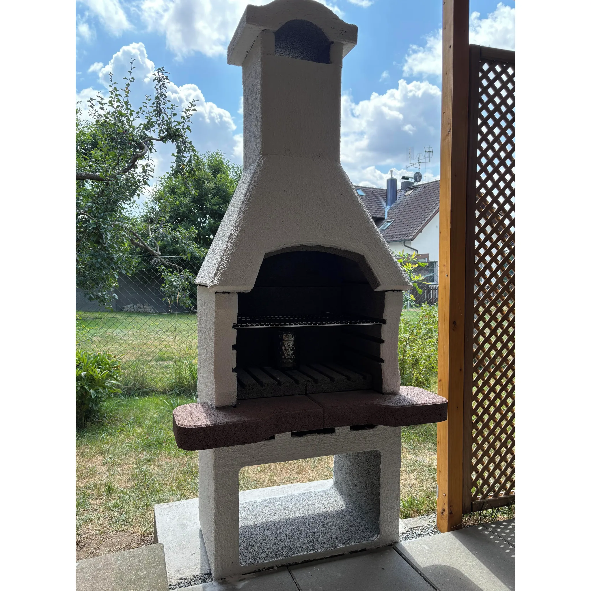 Fotografie 2 - Zahradní krb Betowa Novus bílý