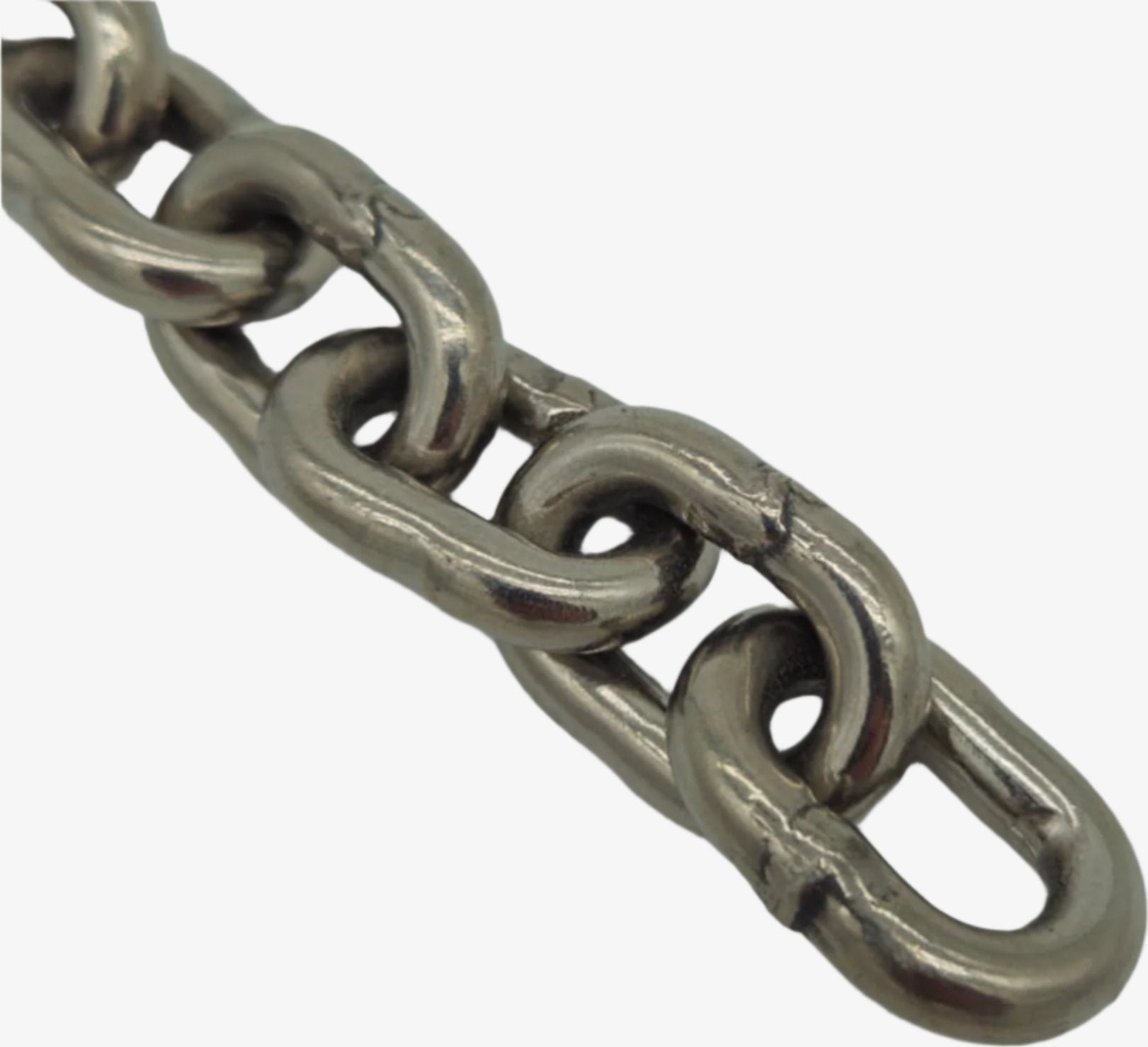 Nerezový řetěz DIN 766, krátký článek, kalibrovaný, AISI 316/L 6x18,5mm, 430kg