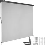 tectake Eloise 200 x 250 cm světle šedá