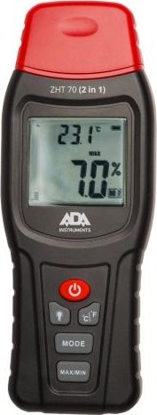 Vlhkoměr dřeva a stavebních materiálů a teploměr ADA ZHT 70 (2 v