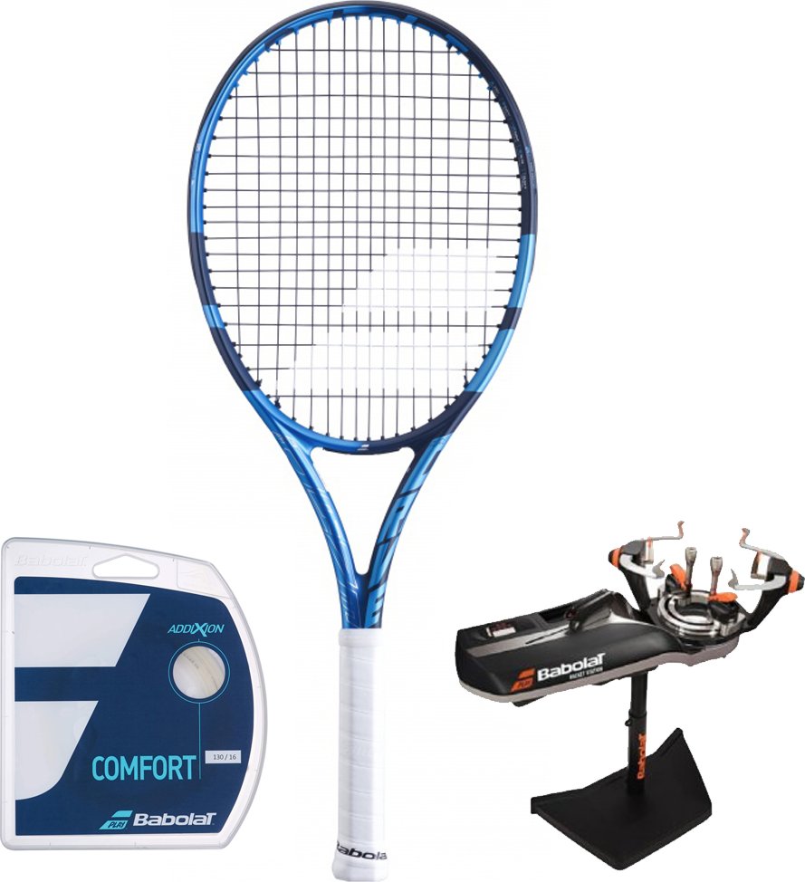 Tenisová raketa BABOLAT PURE DRIVE LITE 2021 VYPLETENÁ - GRIP 3