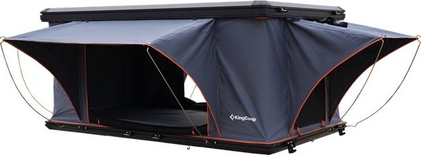 Střešní autostan pro 2 osoby King Camp Boundless X2 černo-šedá ROZBALENO