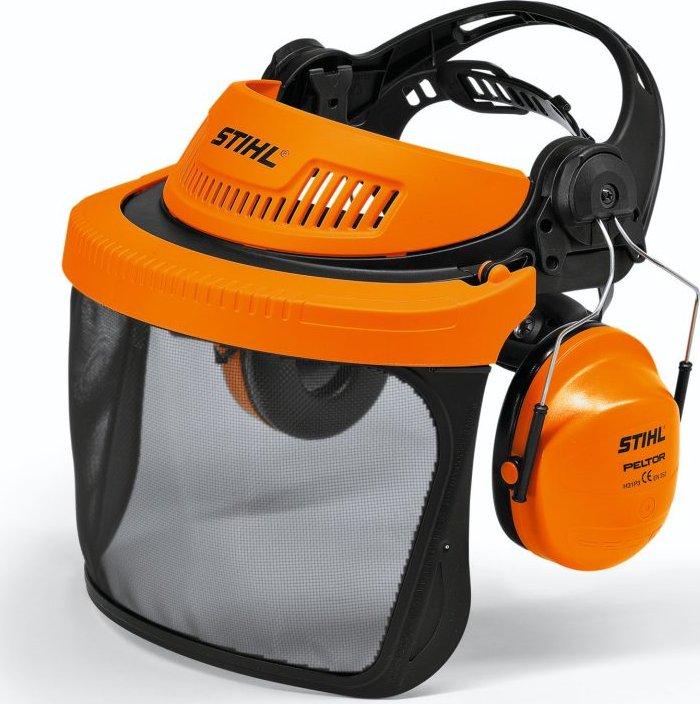 Stihl Ochrana obličeje a sluchu G500 s nylonovou mřížkou (Výprodej - skladem 1 ks)
