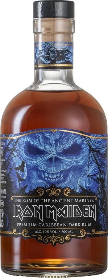 Iron Maiden Caribbean Dark Rum 0,7l 40% (holá láhev)