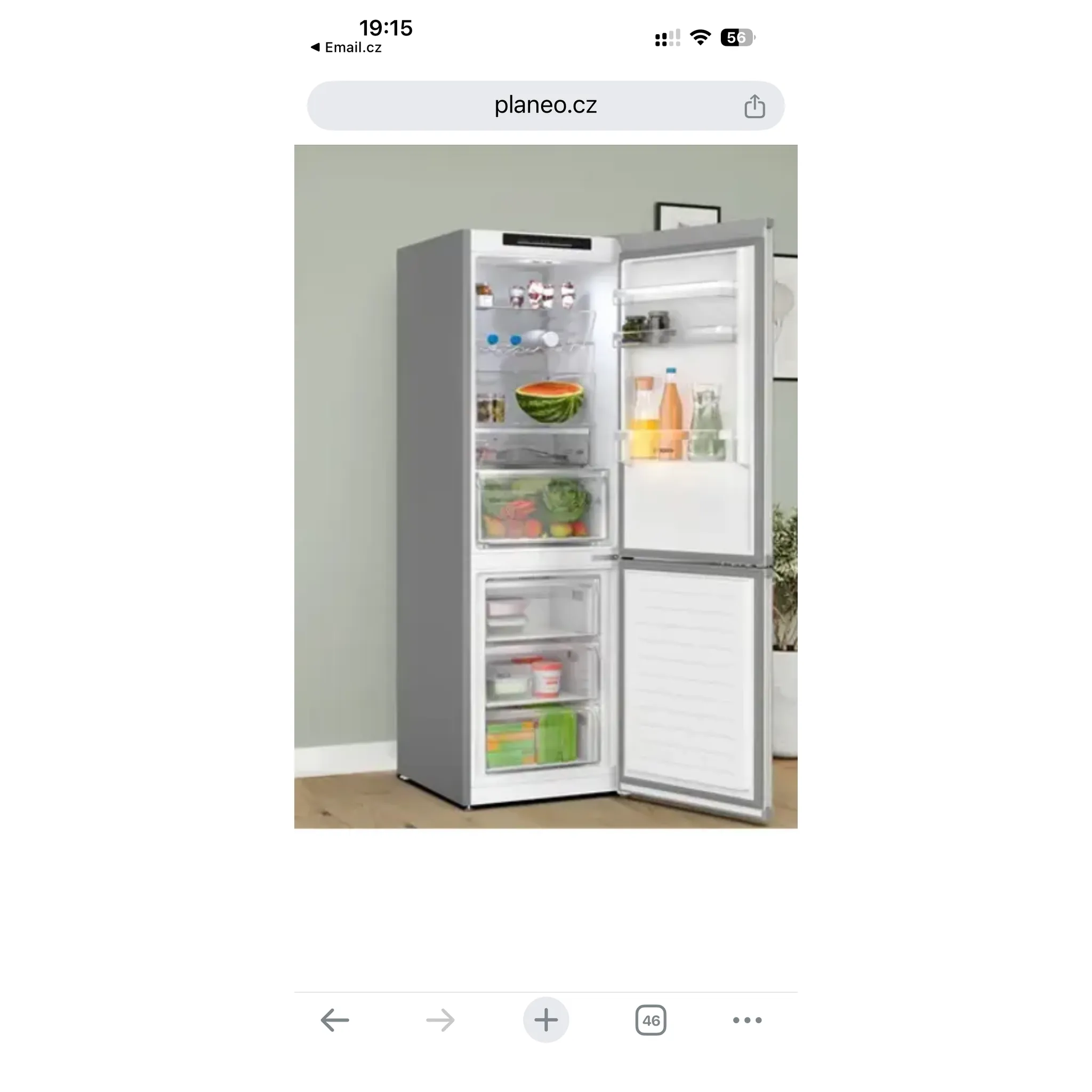 Fotografie 9 - Lednice BOSCH KGN362ICF