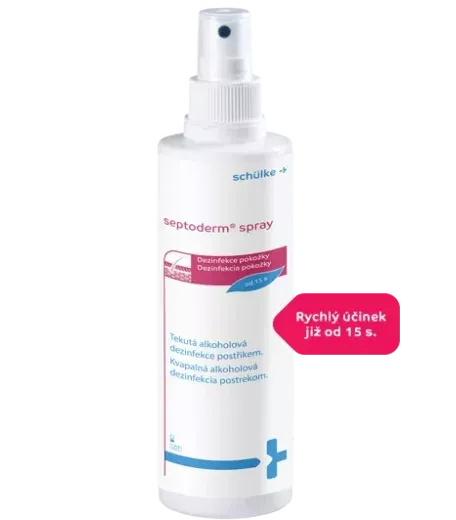 Schülke Septoderm spray s rozprašovačem - 250 ml