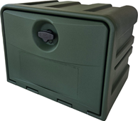 Schrána na nářadí MAGIC BOX 600×470×450 mm RAL 6007 pro vojenská a speciální vozidla