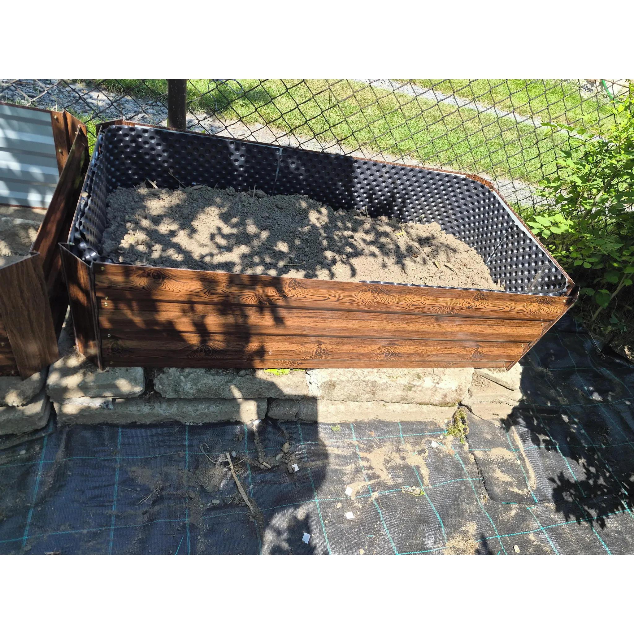 Fotografie 17 - Vyvýšený záhon Tempo Kondela Nonky Typ 5 0000306375 120 cm hnědý