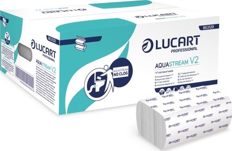 EKO Papírové ručníky ZZ, rychle rozpustné, 3400 ks, 2 vrstvy, celulóza, bílé, ECOLABEL