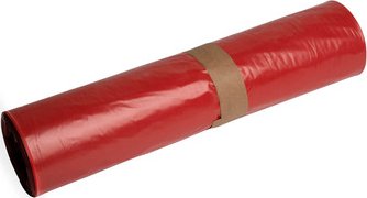 PYTEL 40mi, 120 l, 700 x 1100 mm, 250 ks, červený