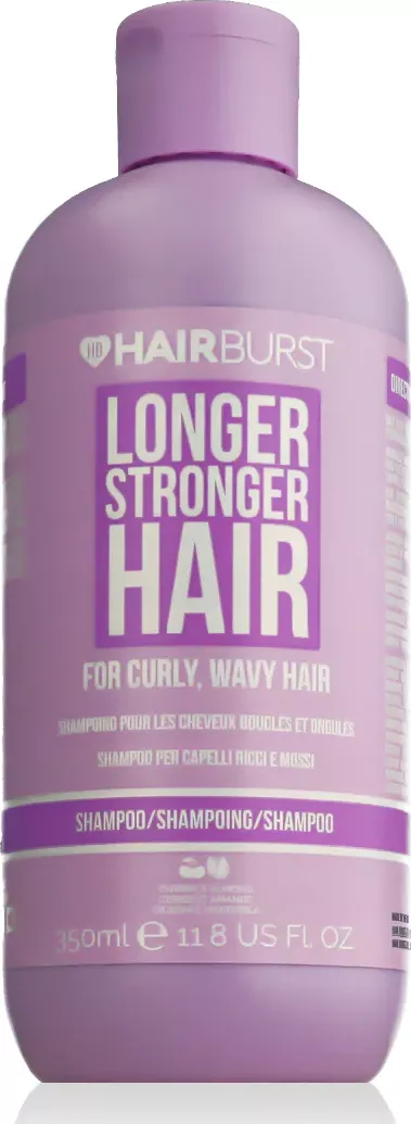 HAIRBURST Longer Stronger Hair For Curly, Wavy Hair Shampoo 350 ml