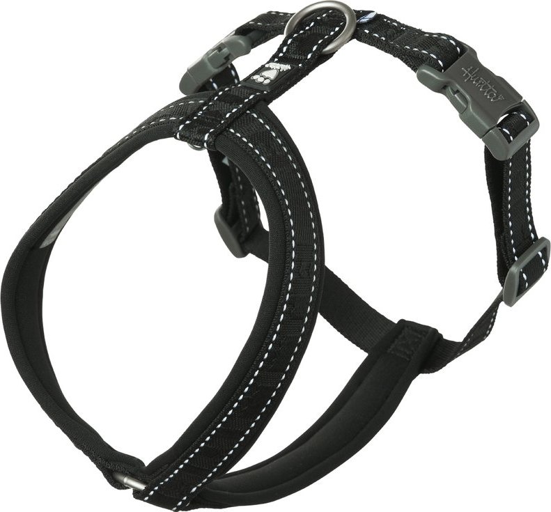 Hurtta & Co Postroj Hurtta Casual Y ECO černý Velikost: 35-45cm