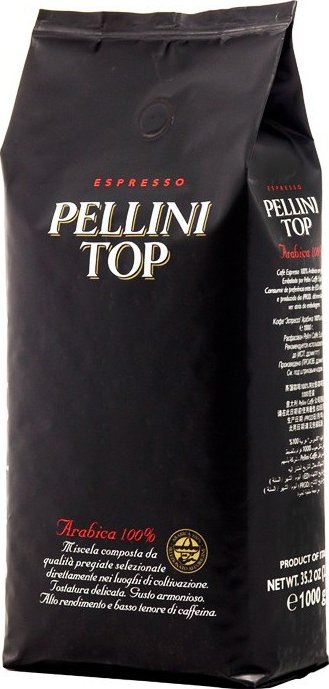 Pellini Top 1kg, zrnková káva