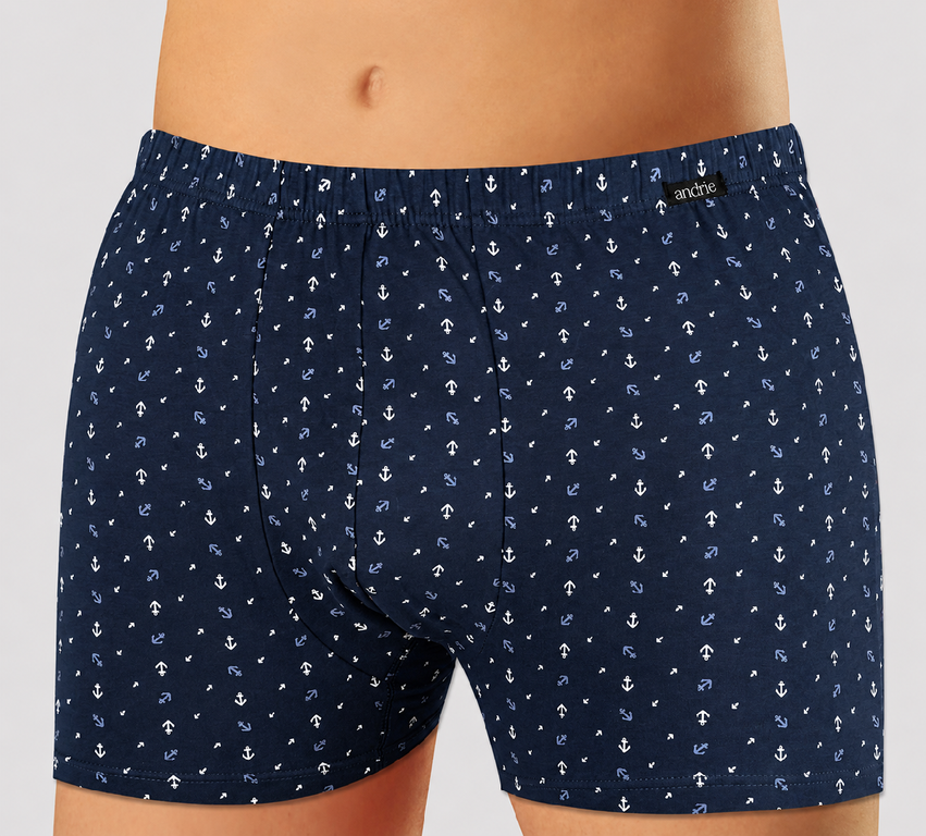 Boxerky Andrie PS 5975 Barva: Modrá, Velikost: 62/64 (3XL)