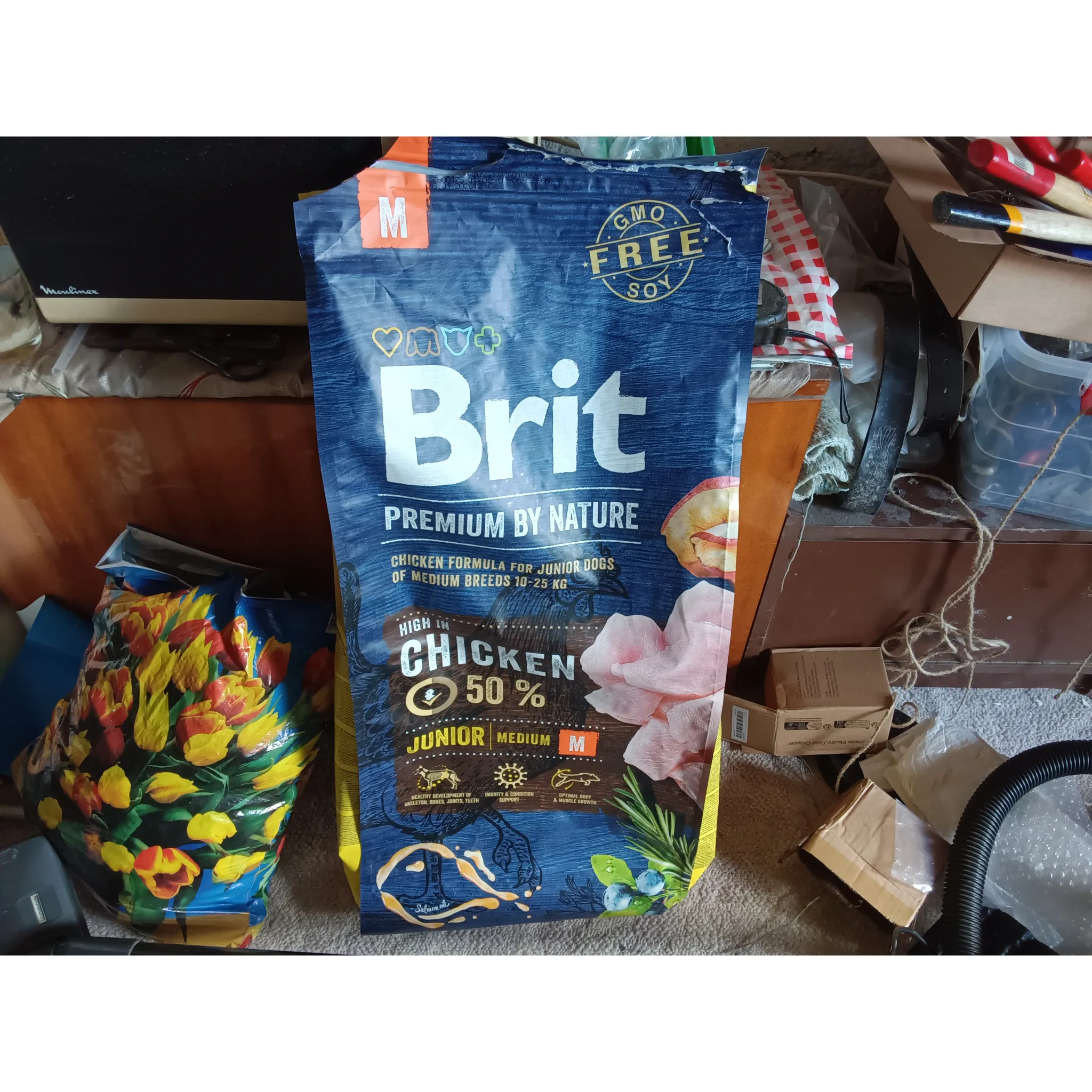 Fotografie 2 - Krmivo pro psa Brit Premium by Nature Junior M 3 kg