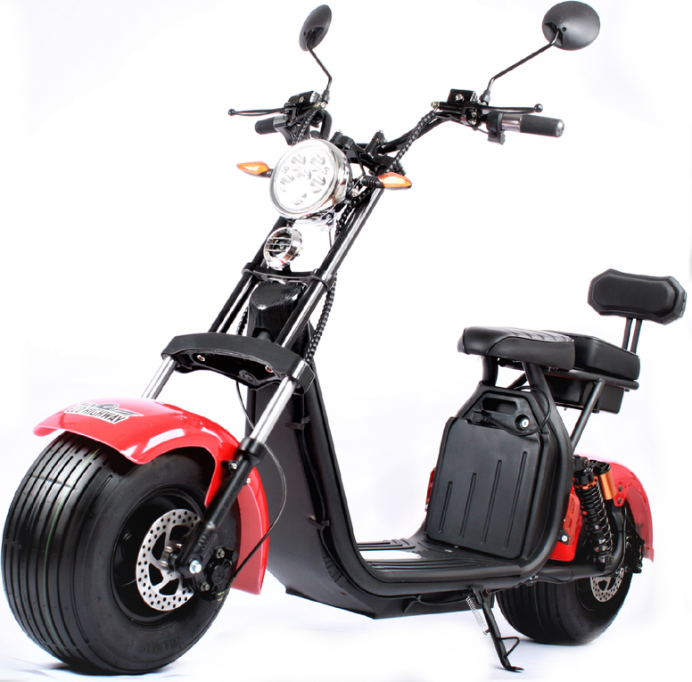 ECO HIGHWAY Elektrokoloběžka 2000W 20Ah baterie, červená