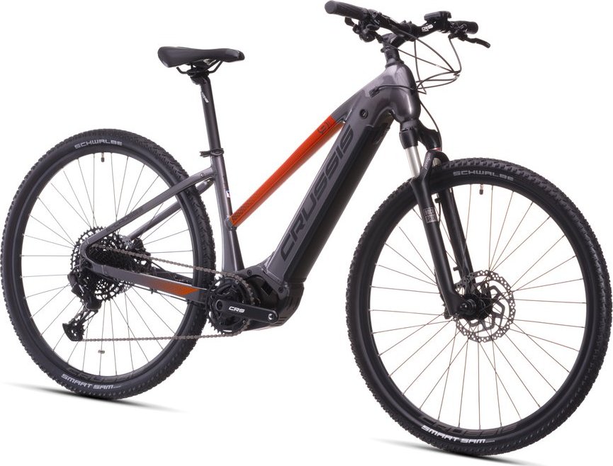 Crussis e-Cross Low 9.11 2026 velikost: 16" (155-170 cm) 715 Wh Montáž, seřízení a doprava po ČR zdarma