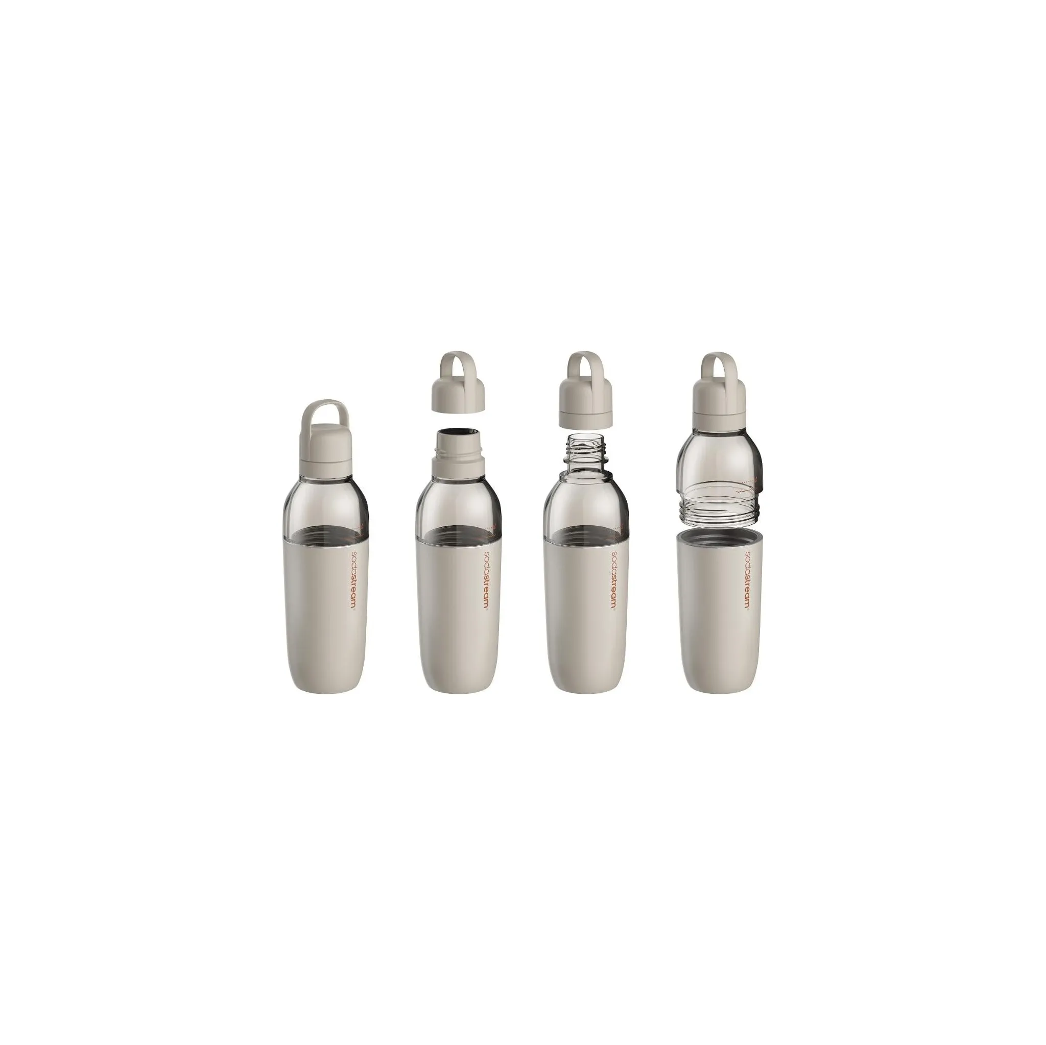 Fotografie 3 - Příslušenství pro výrobník sody SodaStream Fizz & Go Easy Mix lahev 710 ml Sand