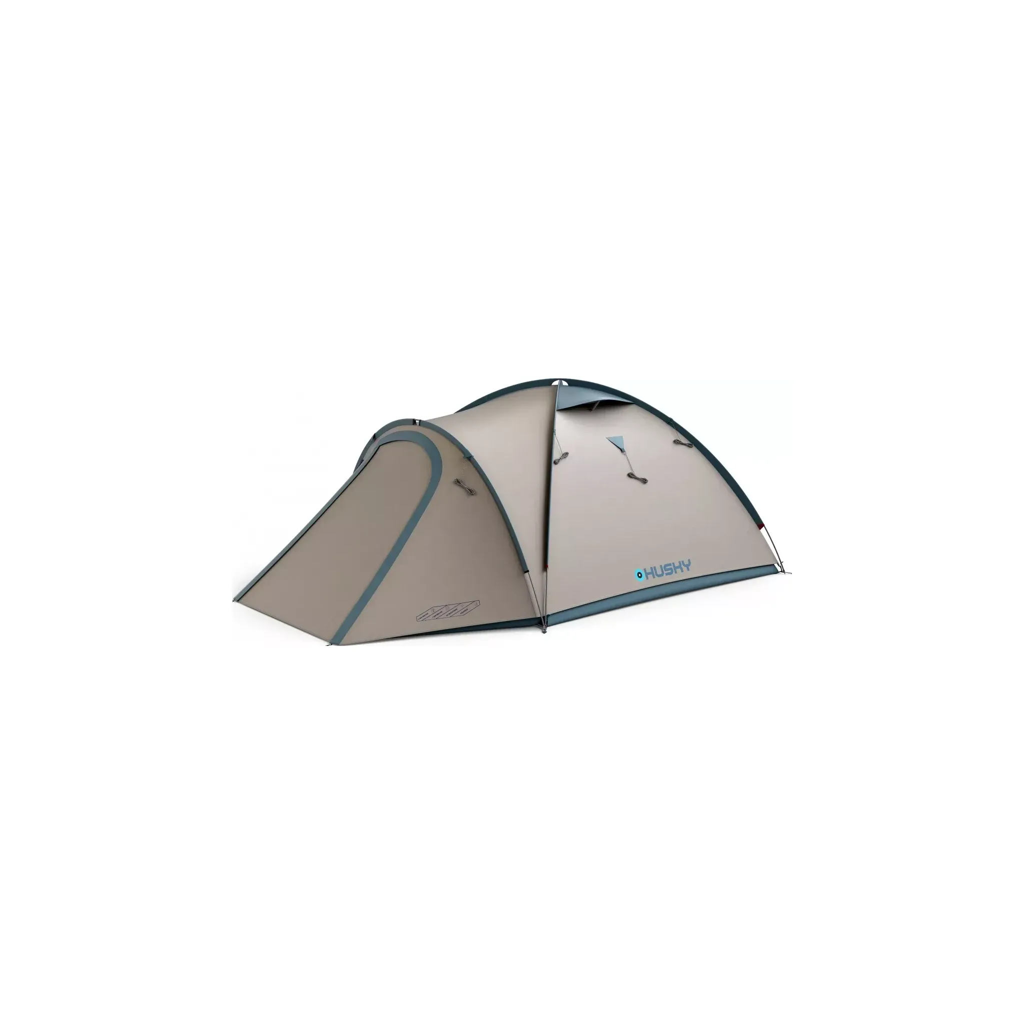 Fotografie 1 - Stan Husky Outdoor Bizon 4 Classic světle šedý