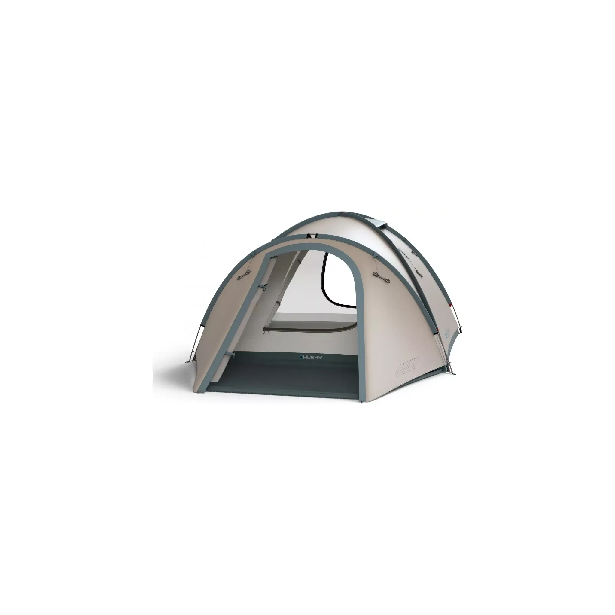 Fotografie 3 - Stan Husky Outdoor Bizon 4 Classic světle šedý