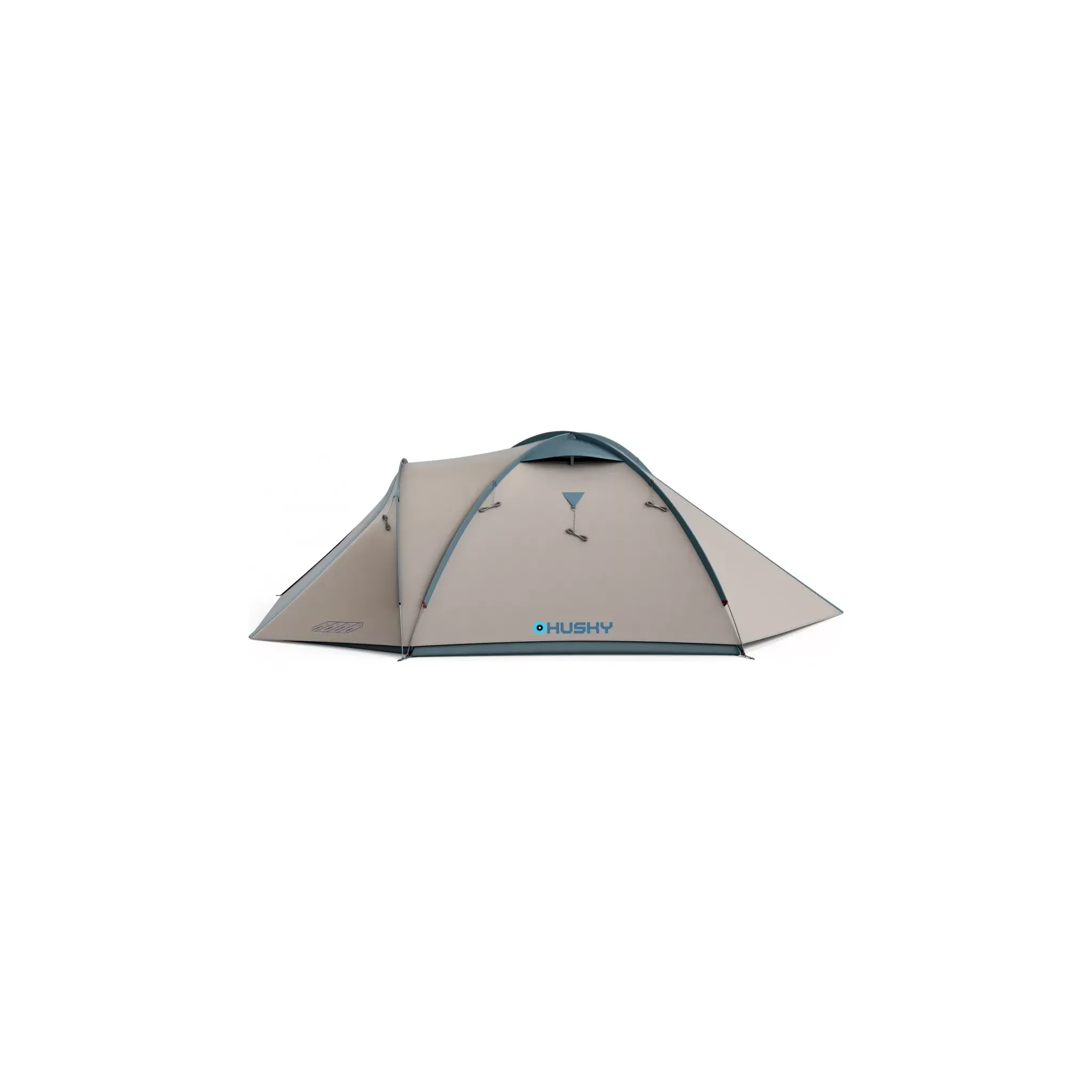 Fotografie 5 - Stan Husky Outdoor Bizon 4 Classic světle šedý