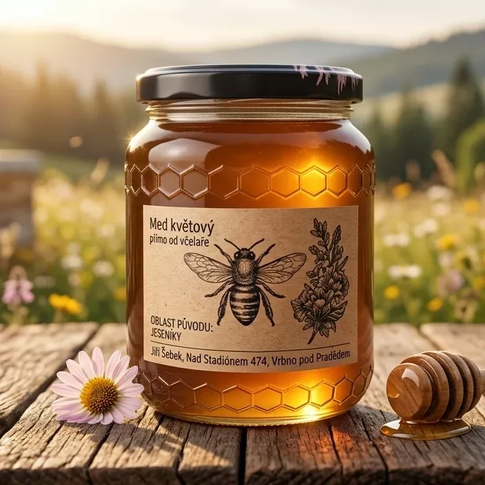 Golden Leaf Přírodní med 950 g