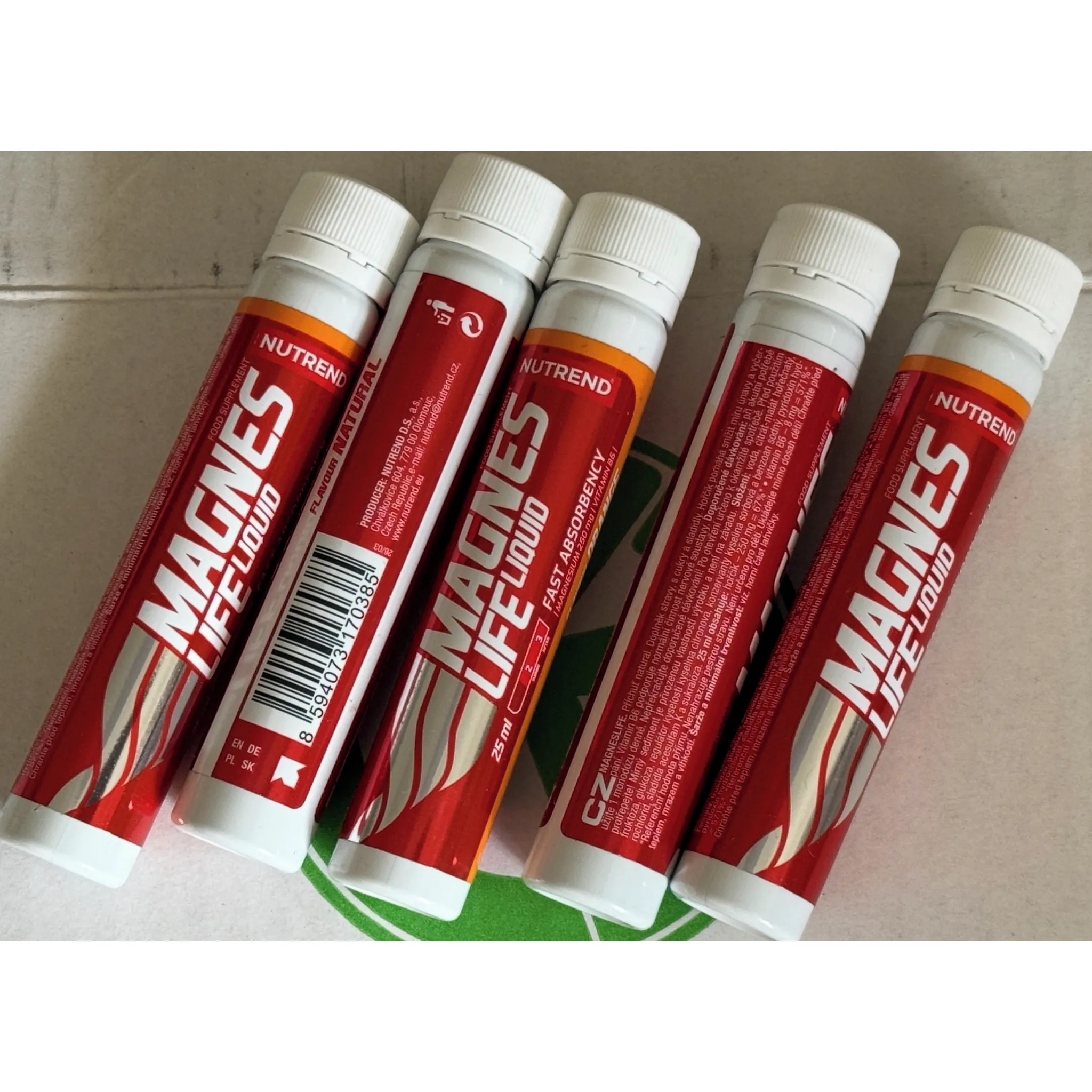 Fotografie 3 -  Nutrend MagnesLife bez příchuti 25 ml
