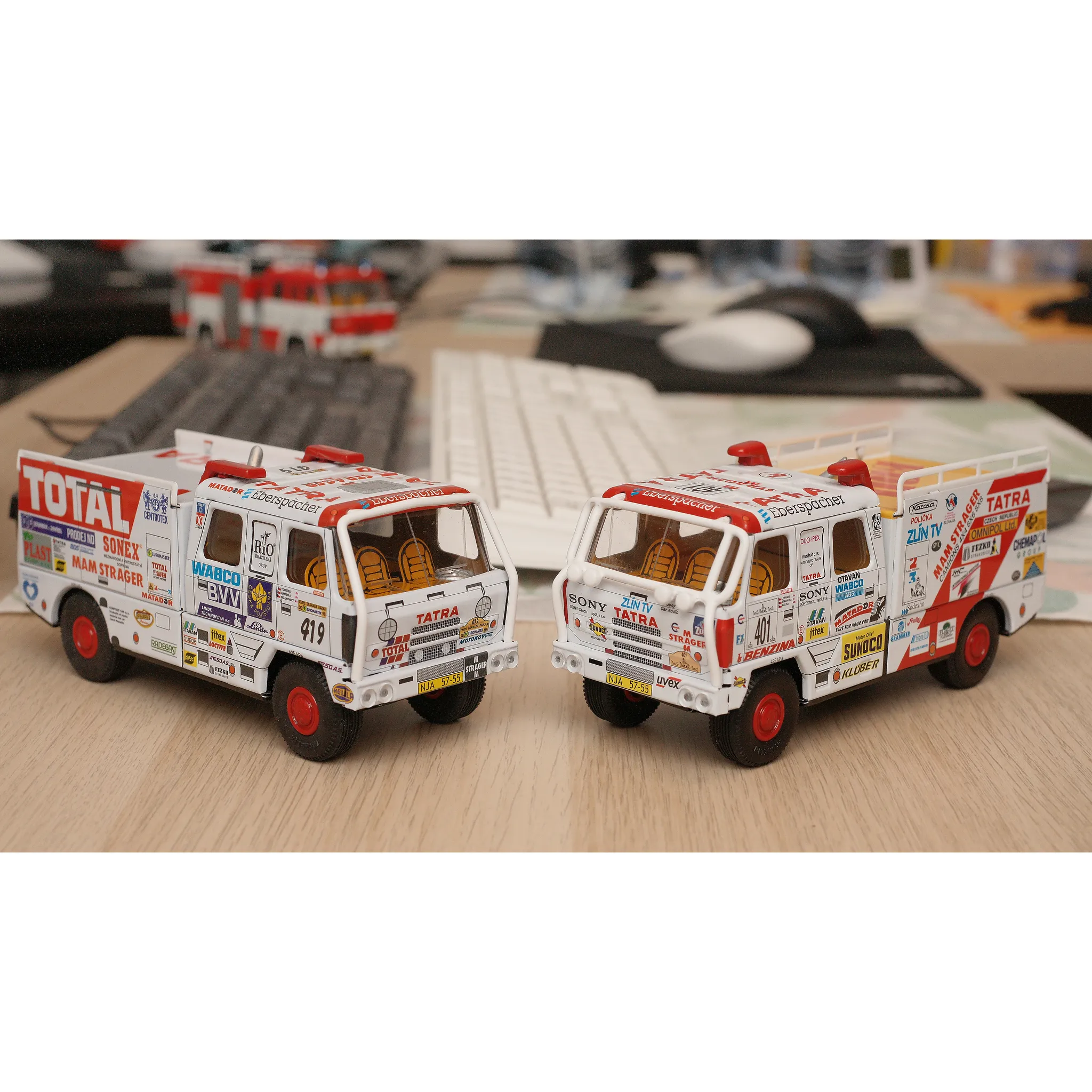 Fotografie 4 - Autíčko Kovap Tatra 815 4.68500 Paříž-Dakar 1998