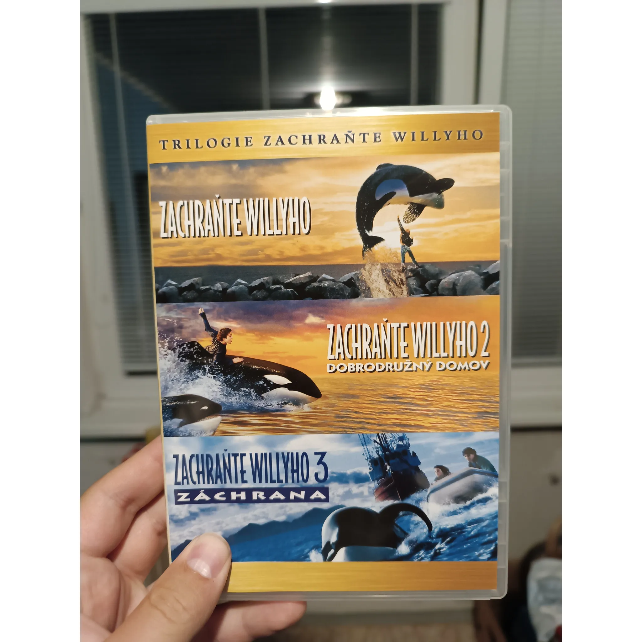 Fotografie 3 - Sběratelská edice filmů DVD Zachraňte Willyho kolekce 3DVD
