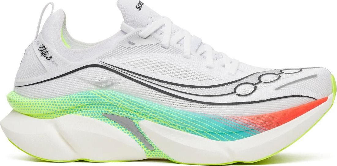 Saucony Endorphine Elite 3 white multi unisex Velikost: 42,5